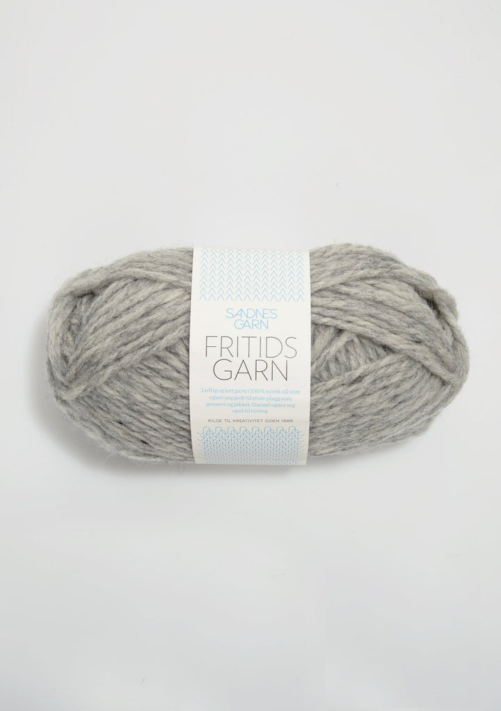 Fritidsgarn - 1042 Ljusgrå melerad - Butik Maglia