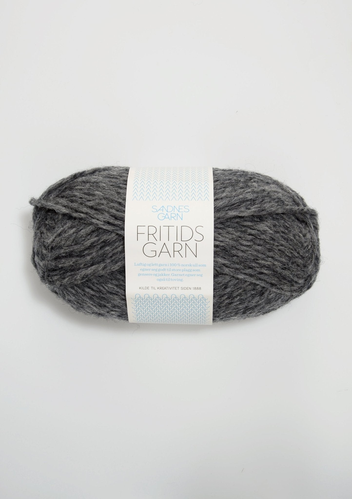 Fritidsgarn - 1055 Mörkgrå melerad - Butik Maglia