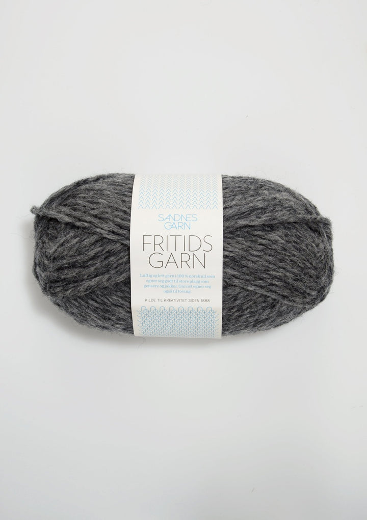Fritidsgarn - 1055 Mörkgrå melerad - Butik Maglia