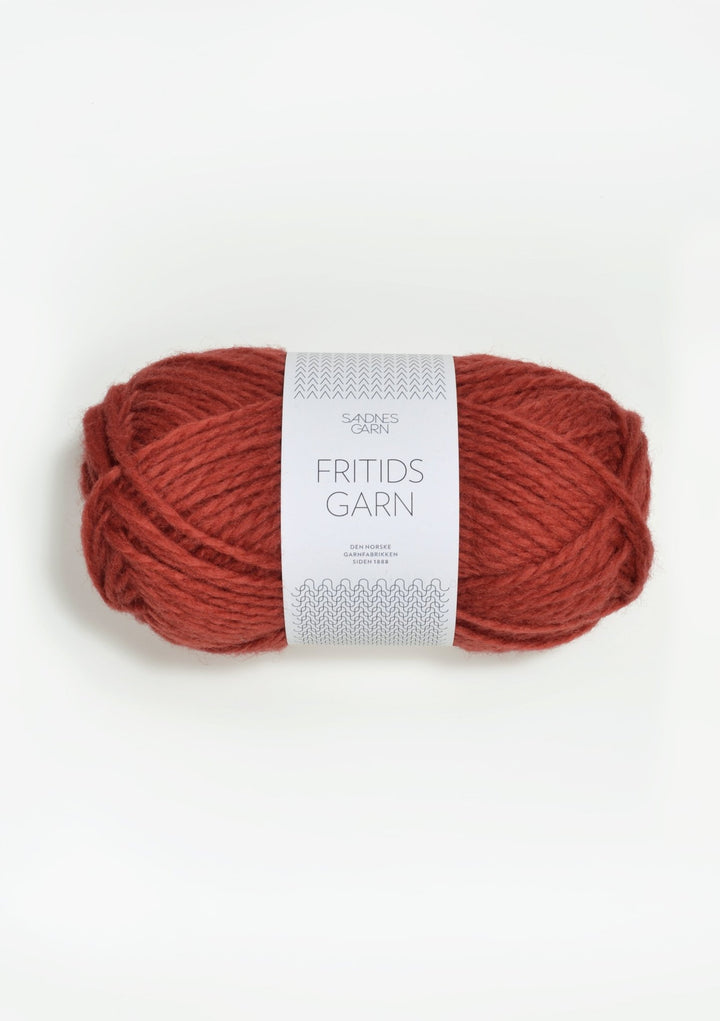 Fritidsgarn - 4035 Mörk Terrakotta - UTGÅTT - Butik Maglia