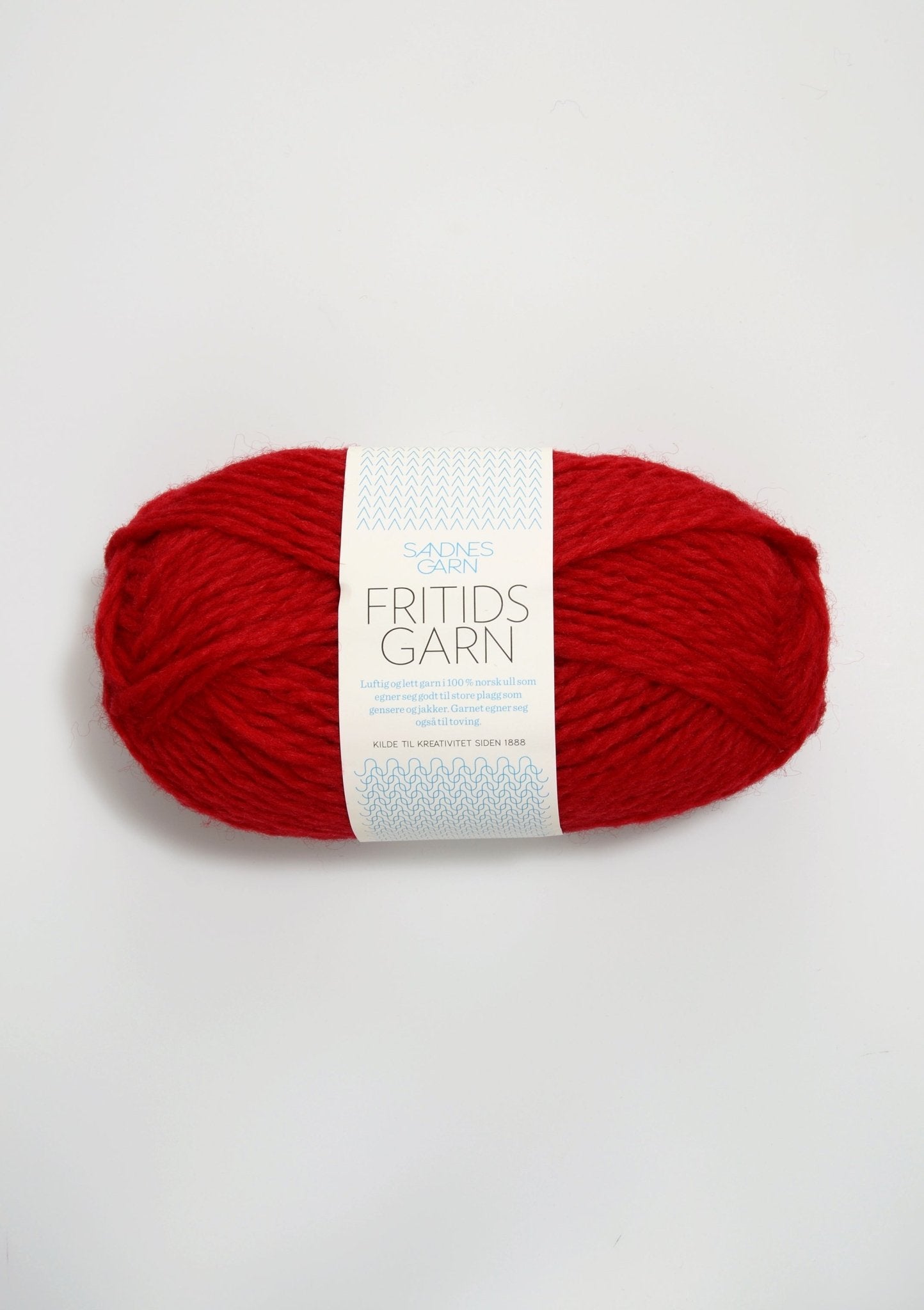 Fritidsgarn - 4219 Mörk röd - Butik Maglia