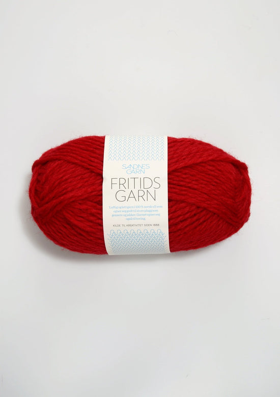 Fritidsgarn - 4219 Mörk röd - Butik Maglia