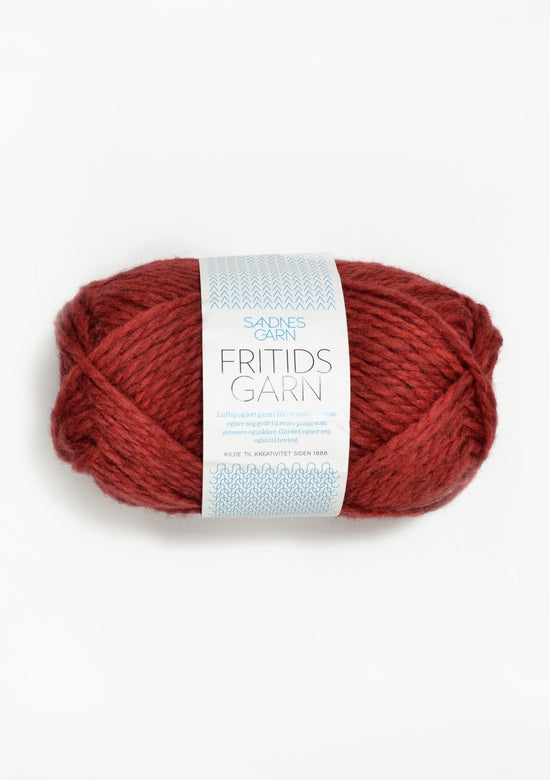 Fritidsgarn - 4236 Rödmelerad - Butik Maglia