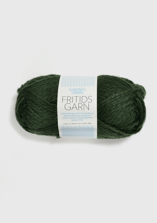 Fritidsgarn - 8571 Mörk grön - Butik Maglia