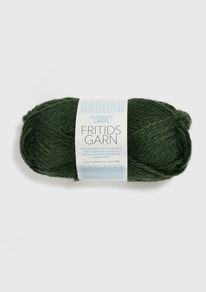 Fritidsgarn - 8571 Mörk grön - Butik Maglia