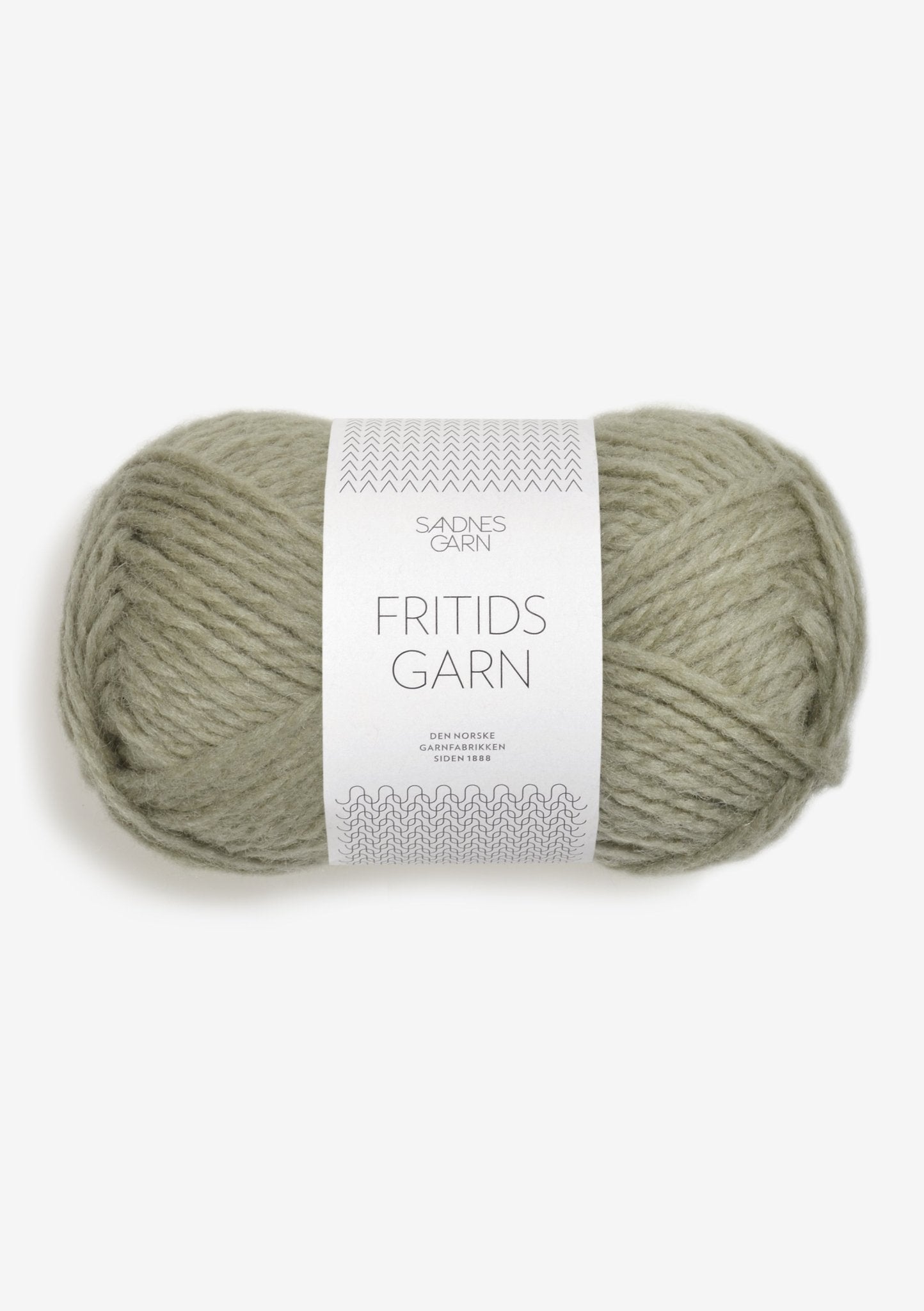 Fritidsgarn - 9041 Dimmigt ljus grönmelerad - Butik Maglia