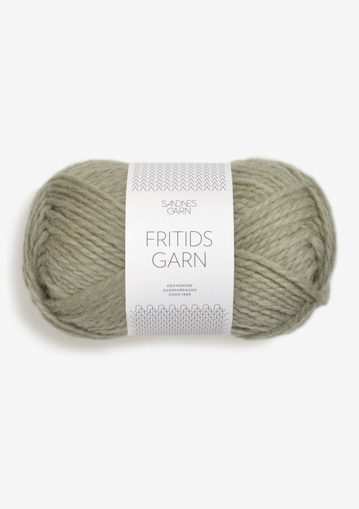 Fritidsgarn - 9041 Dimmigt ljus grönmelerad - Butik Maglia