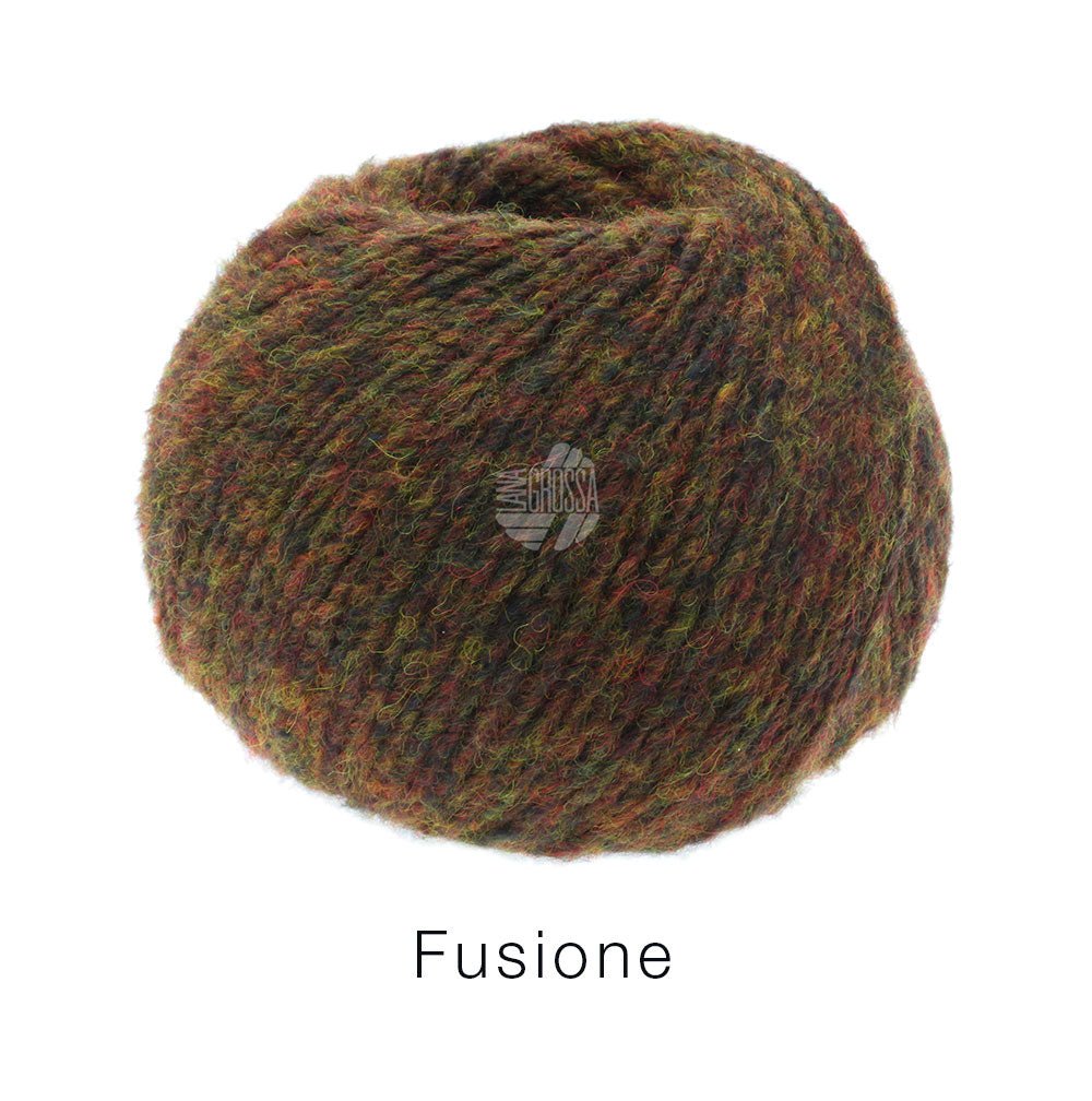 Fusione - Gulorange/Antrasit melerad REA - Butik Maglia