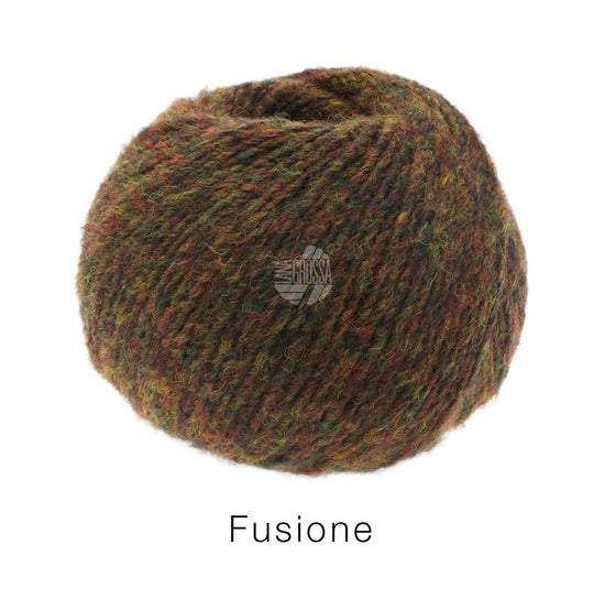 Fusione - Gulorange/Antrasit melerad REA - Butik Maglia