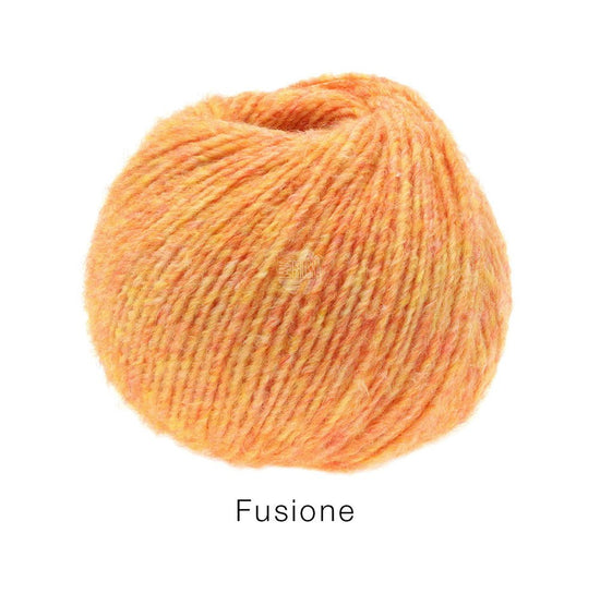 Fusione - Orange/Gul melerad REA - Butik Maglia