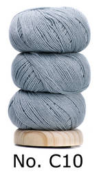 Geilsk Bomull och ull - C10 Dimmigt Ljusblå UTGÅR - INGEN BYTERÄTT! - Butik Maglia