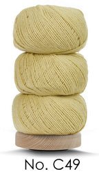 Geilsk Bomull och ull - C49 Mycket ljus gul/grön UTGÅR - INGEN BYTERÄTT! - Butik Maglia