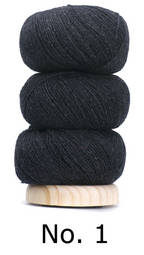 Geilsk Tunn Ull - 1 Nästan Svart UTGÅR - INGEN BYTERÄTT! - Butik Maglia