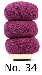 Geilsk Tunn Ull - 34 Mörk Pink UTGÅR - INGEN BYTERÄTT! - Butik Maglia