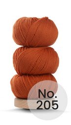 Geilsk Tyk Ull - 205 Bränd orange UTGÅR - INGEN BYTERÄTT! - Butik Maglia