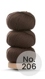 Geilsk Tyk Ull - 206 Brun UTGÅR - INGEN BYTERÄTT! - Butik Maglia