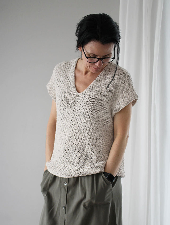 Grovstrikka T - skjorte - Butik Maglia