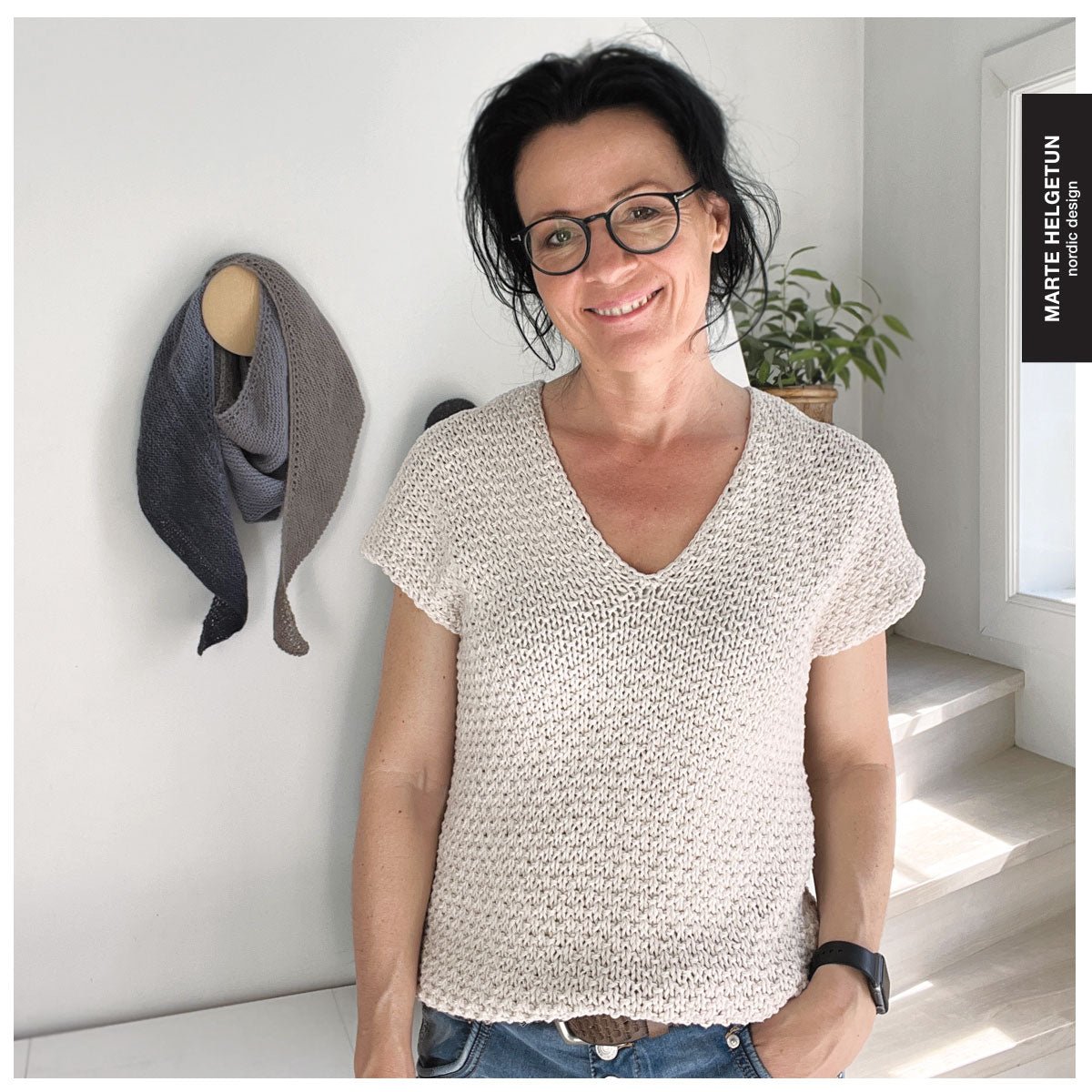 Grovstrikka T - skjorte - Butik Maglia