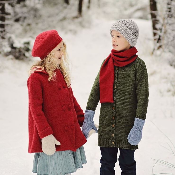 Klompelompe Snøsøsteren strikkebok - Butik Maglia