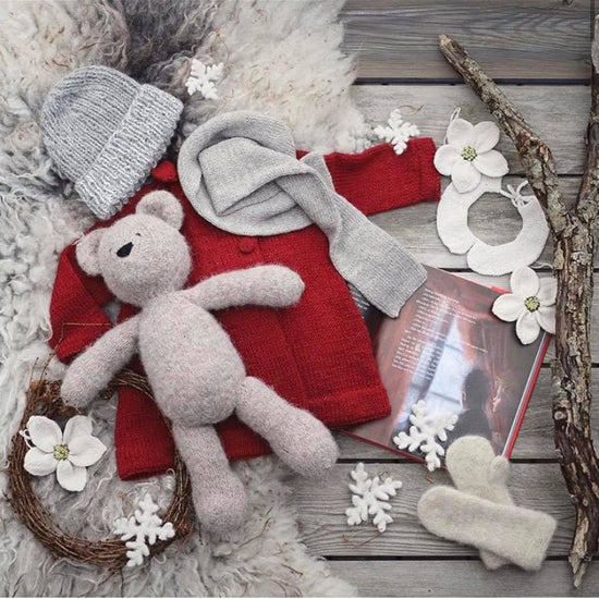 Klompelompe Snøsøsteren strikkebok - Butik Maglia