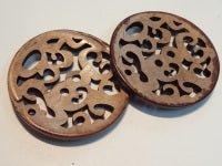 Knapp Oriental kokos - 50 mm - Butik Maglia