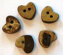 Kokosknapp - Litet hjärta - Butik Maglia