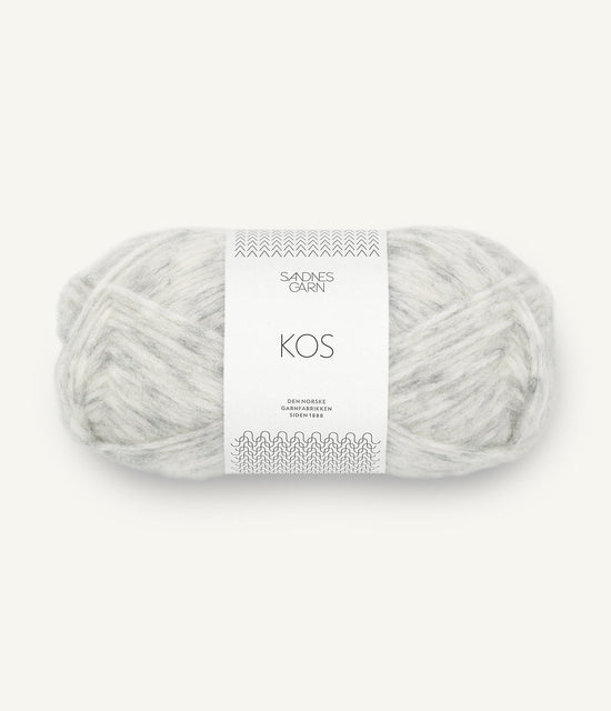 Kos - 1021 Ljus gråmelerad - Butik Maglia