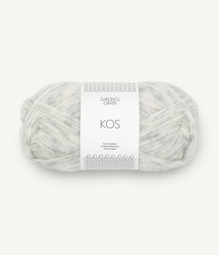 Kos - 1021 Ljus gråmelerad - Butik Maglia