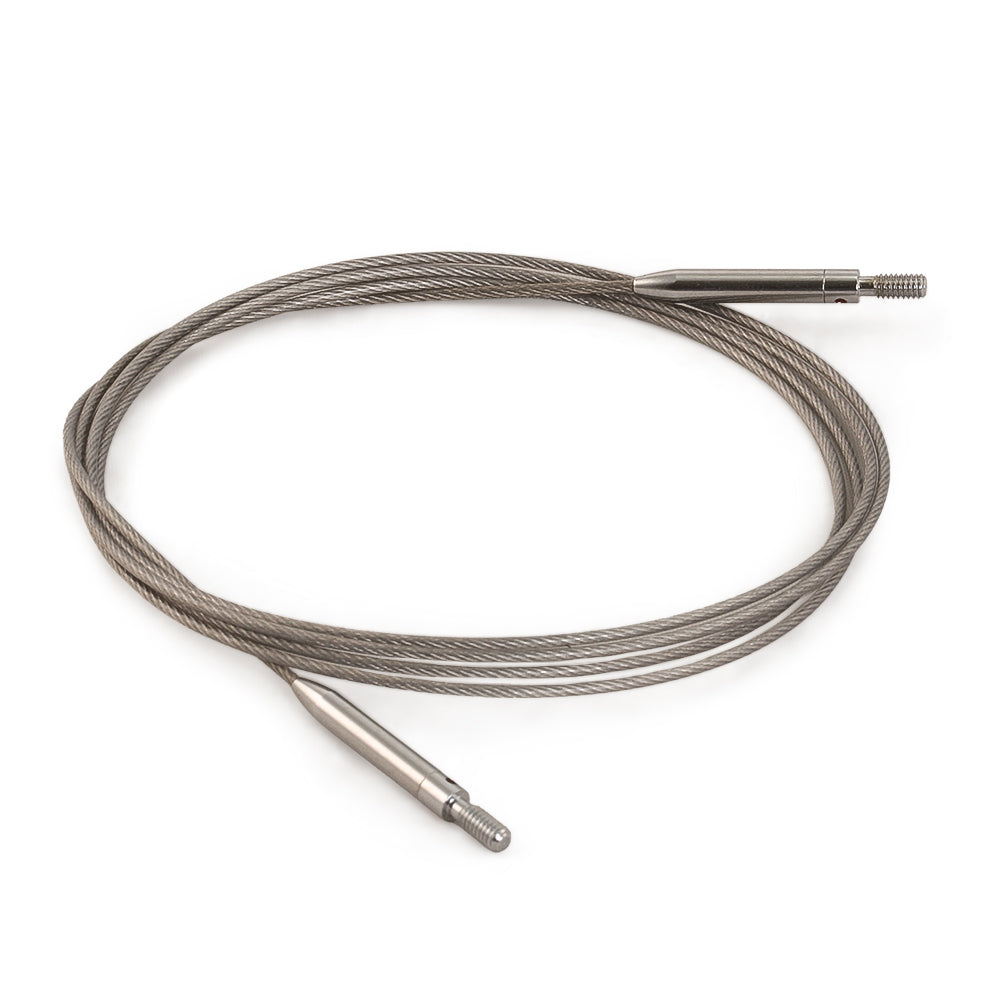 Wire 120 cm Stahl vridbar 360 gr. (tunn)