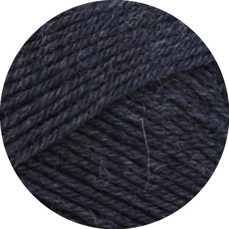 Landlust die Sockenwolle 50g Mél. - 605 Svartblå melerad - Butik Maglia