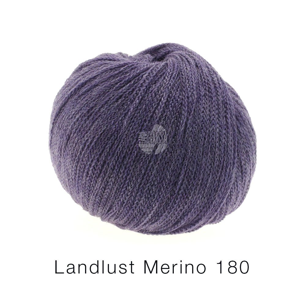 Landlust Merino 180 GOTS - Antikviolett - Butik Maglia