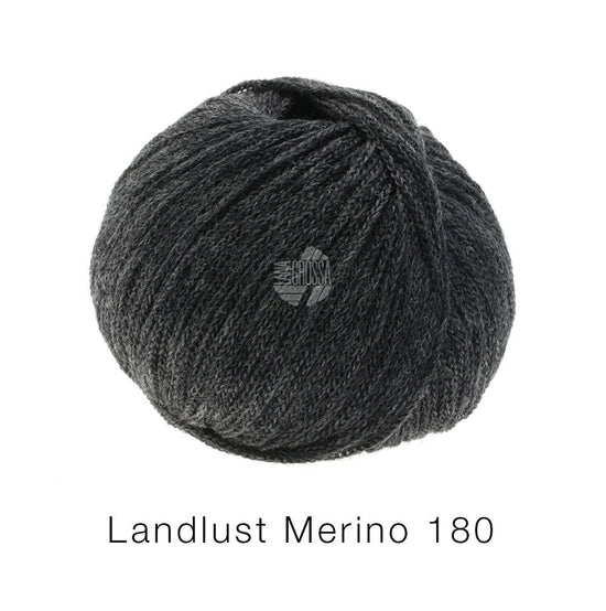 Landlust Merino 180 GOTS - Antracit - Butik Maglia