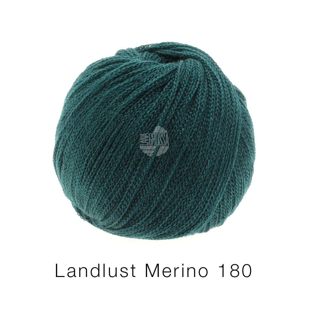 Landlust Merino 180 GOTS - Petrol - Butik Maglia