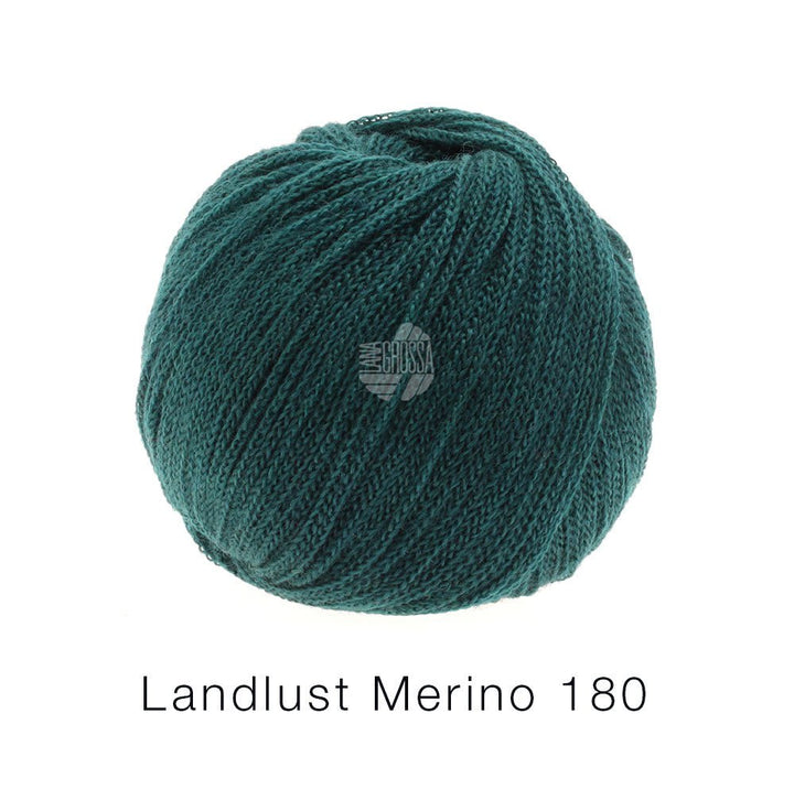Landlust Merino 180 GOTS - Petrol - Butik Maglia