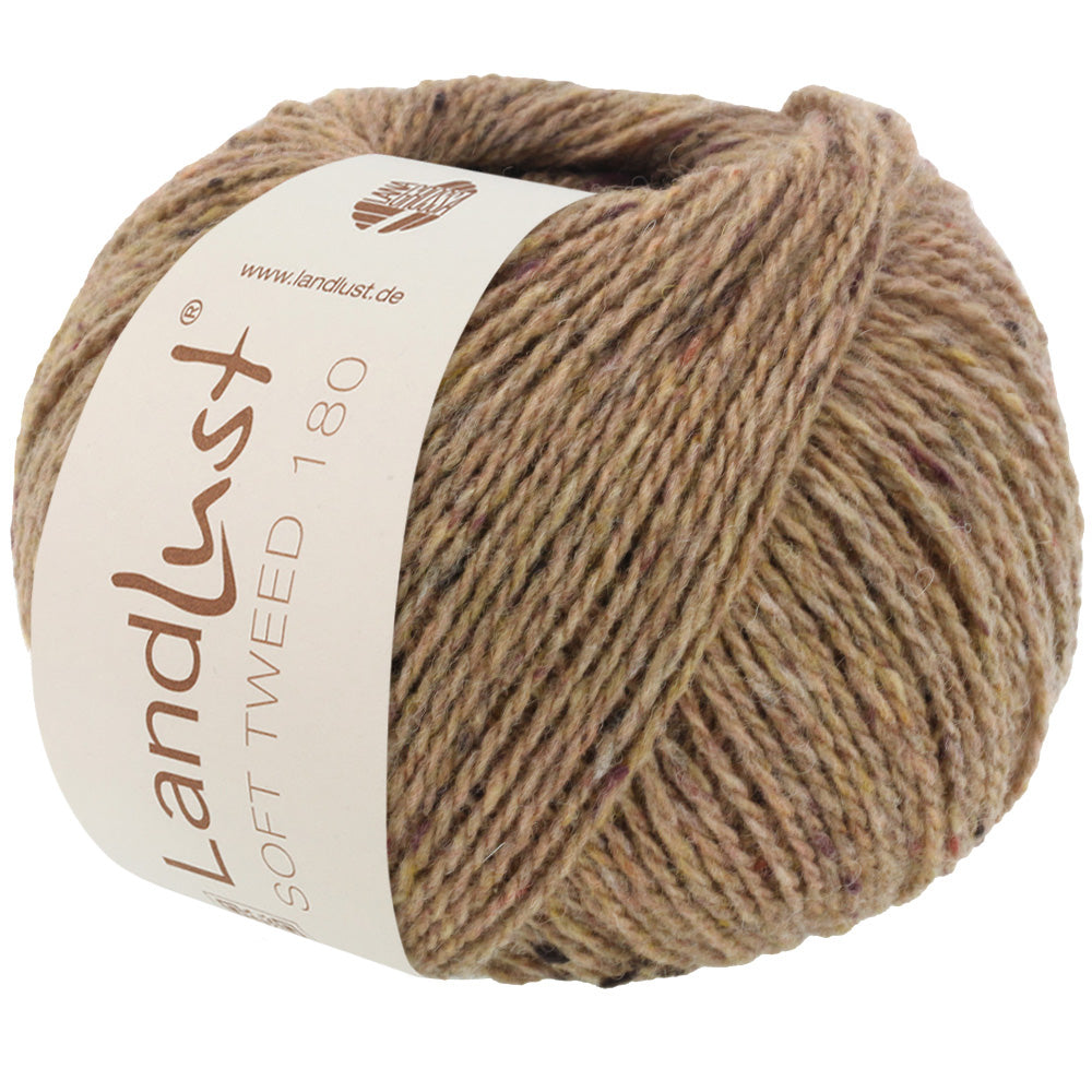 LL Soft Tweed 180 - 109 Nougat mottled