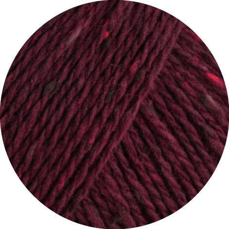 LL Soft Tweed 180 - 123 Burgund melerad