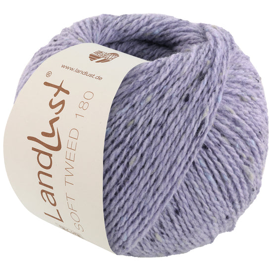 LL Soft Tweed 180 - 126 Gråblå melerad