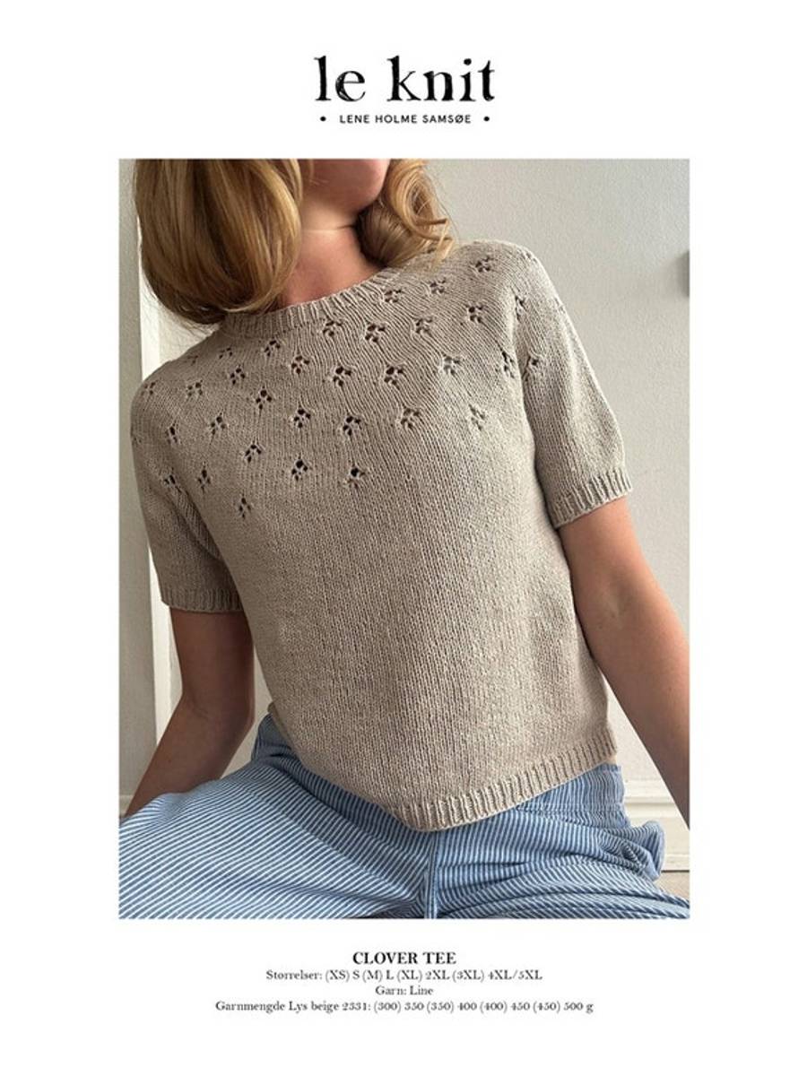 Le Knit - Clover Tee - Lene H. Samsoe - Butik Maglia