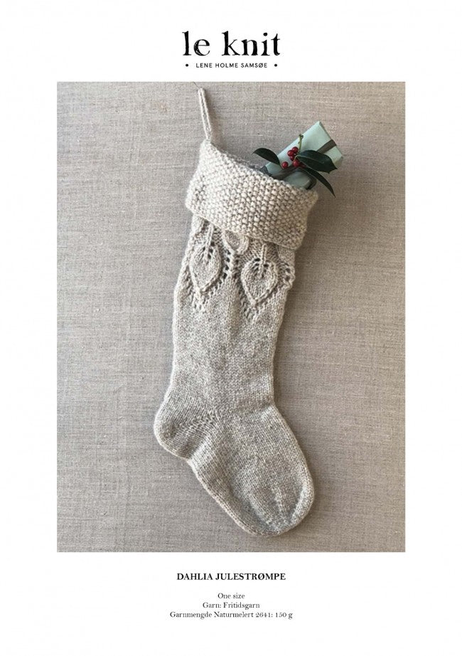 Le Knit - Dahlia Julestrumpa - Lene H. Samsoe - Butik Maglia