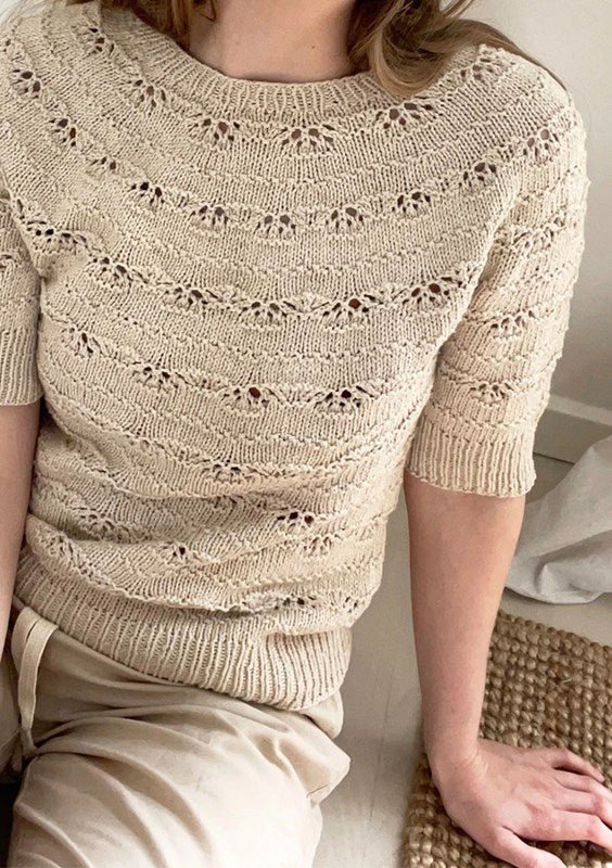 Le Knit - Musling Tee - Lene H. Samsoe - Butik Maglia