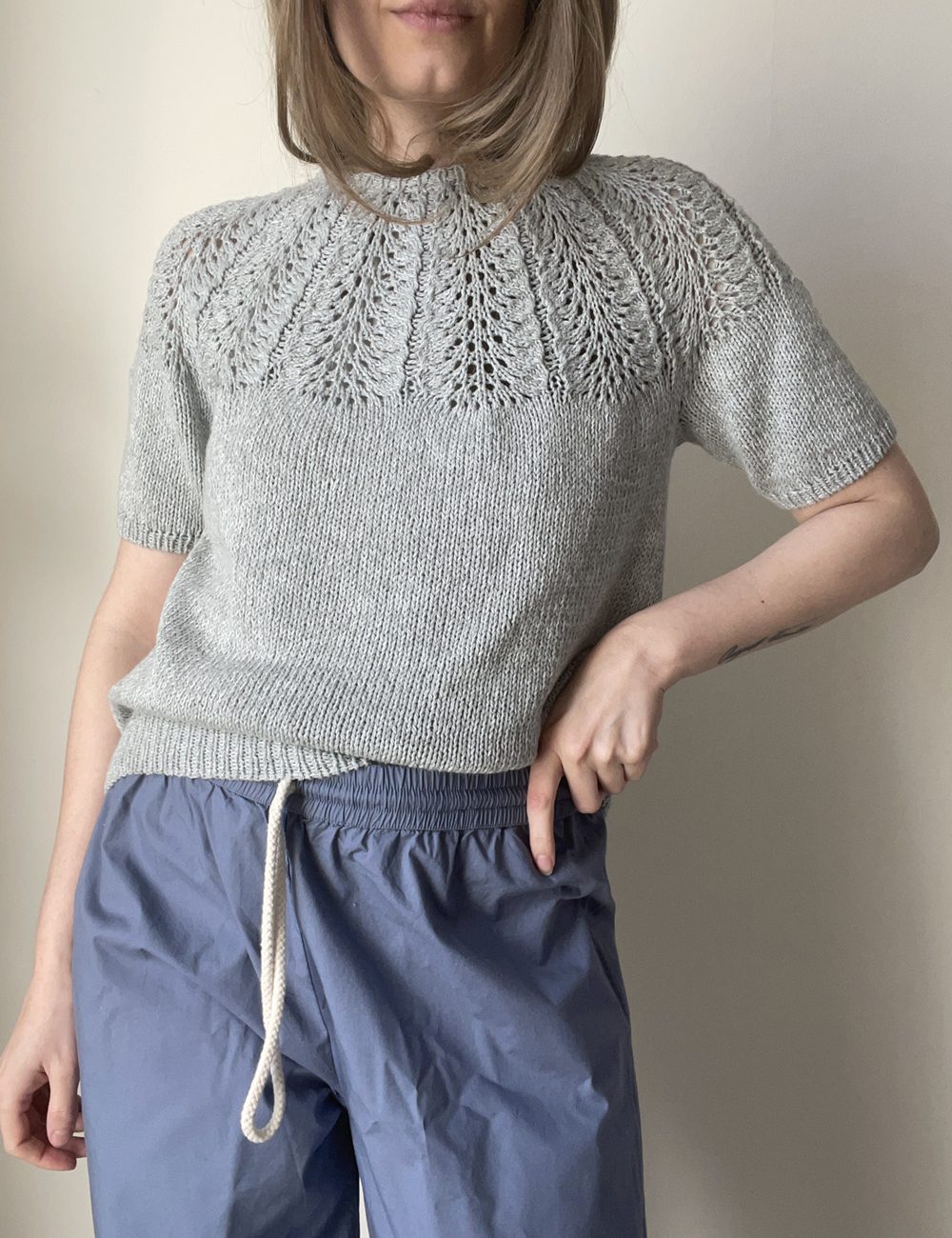 Le Knit - Palme Tee - Lene H. Samsoe - Butik Maglia