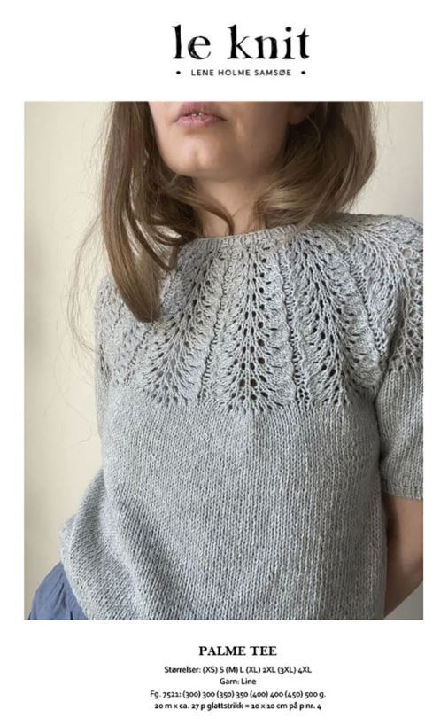 Le Knit - Palme Tee - Lene H. Samsoe - Butik Maglia