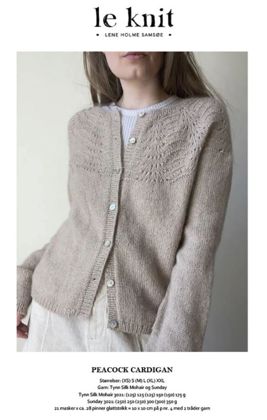 Le Knit - Peacock Cardigan - Lene H. Samsoe - Butik Maglia