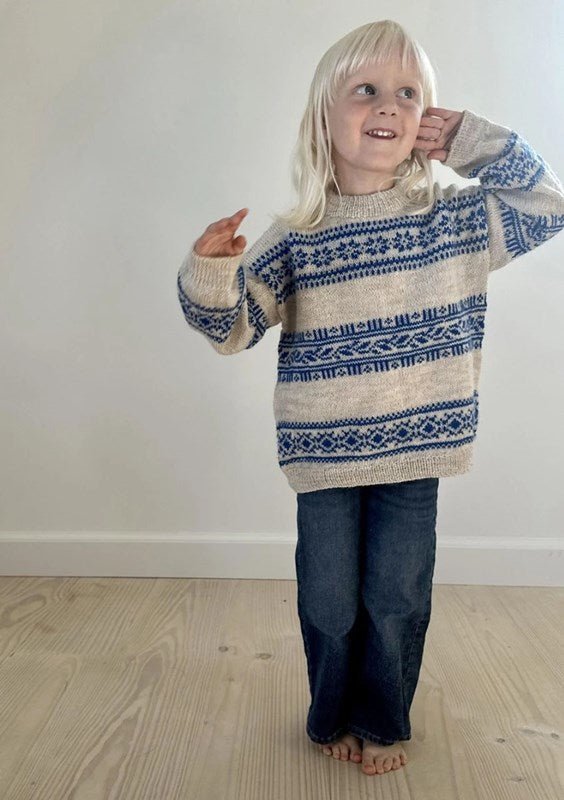 Le Knit - Porcelaine Sweater Junior - Lene H. Samsoe - Butik Maglia