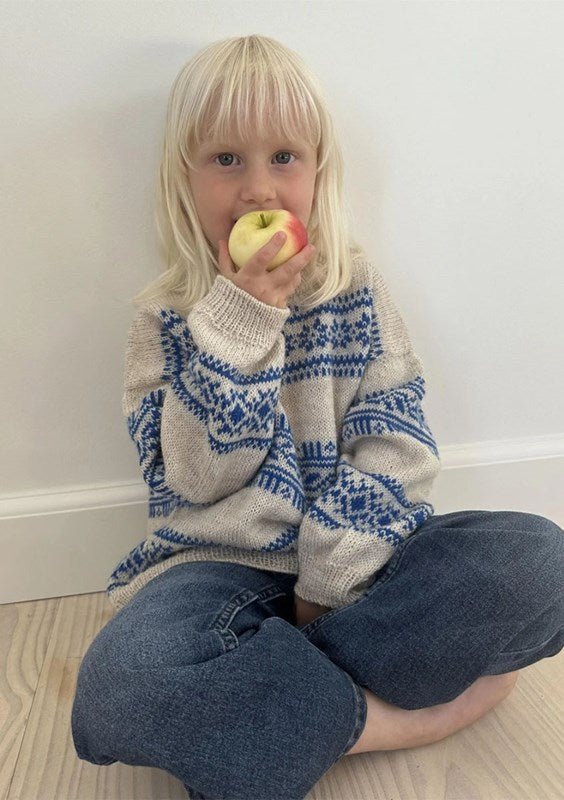 Le Knit - Porcelaine Sweater Junior - Lene H. Samsoe - Butik Maglia