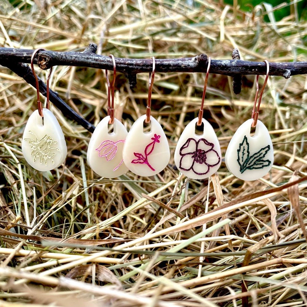 Maskmarkörer Fröken Fyrkant - Tillförsikt av IDELORA - handmålade - Butik Maglia