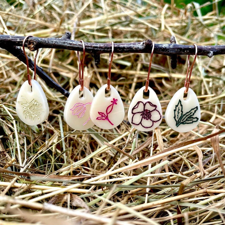 Maskmarkörer Fröken Fyrkant - Tillförsikt av IDELORA - handmålade - Butik Maglia