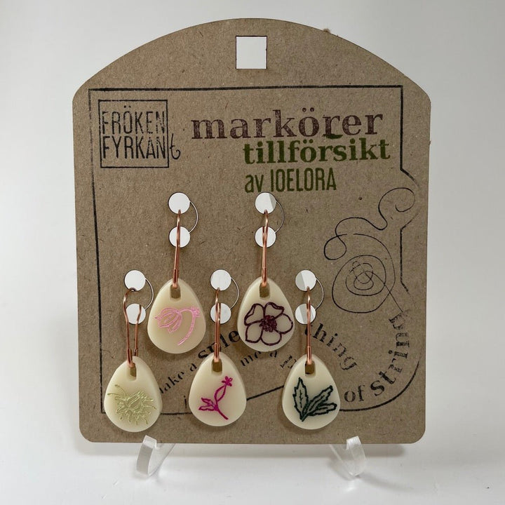 Maskmarkörer Fröken Fyrkant - Tillförsikt av IDELORA - handmålade - Butik Maglia