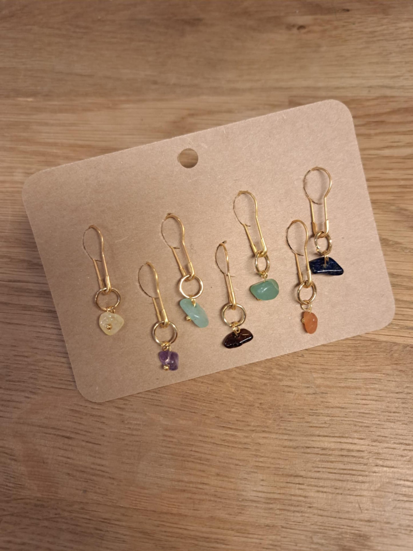 Maskmarkörer Fröken Lindbloms Manufaktur - Ädelstenar guld - Butik Maglia