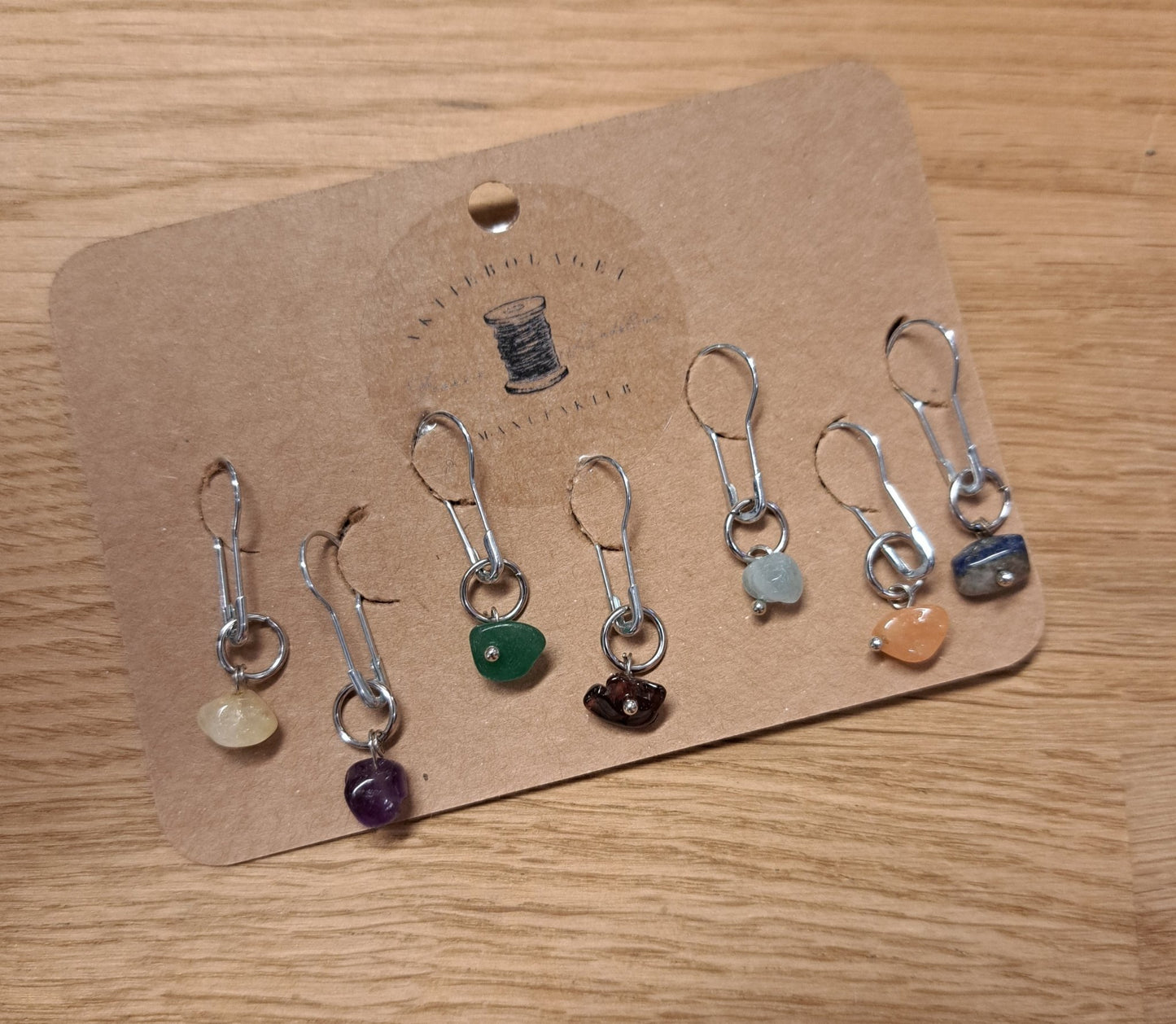 Maskmarkörer Fröken Lindbloms Manufaktur - Ädelstenar silver - Butik Maglia